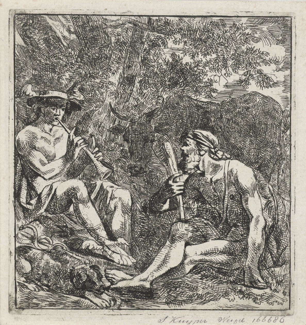 Mercury, Argus og Io af Jacques Kuyper