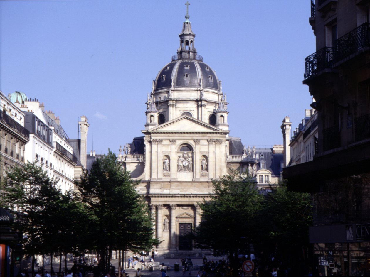 Sorbonnes facade af Jacques Lemercier