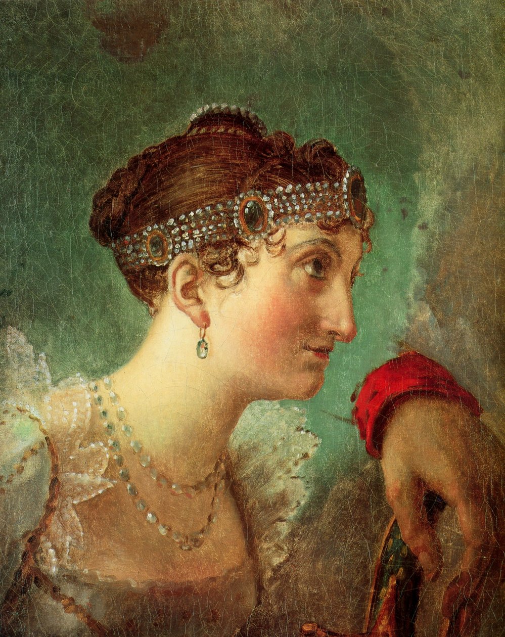 Adélaïde de La Rochefoucauld af Jacques Louis David
