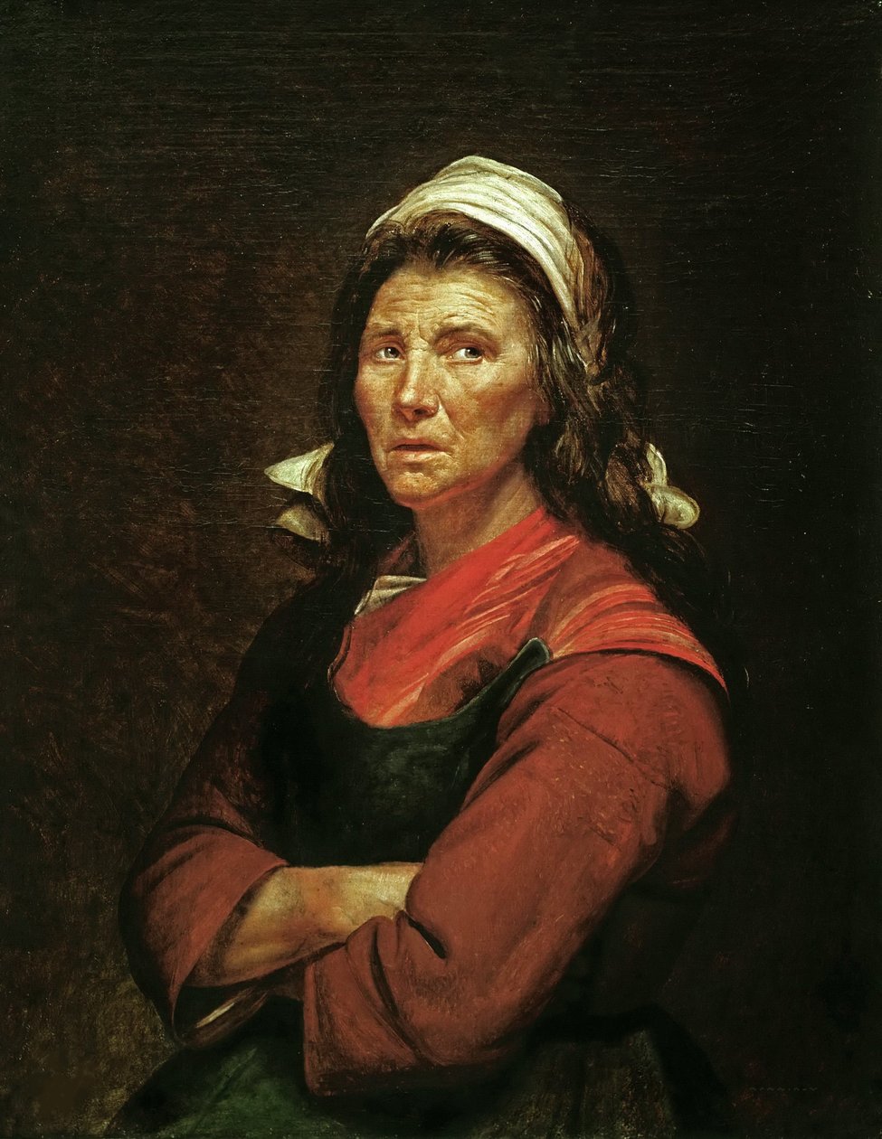 Grøntsagssælgeren, 1789. af Jacques Louis David
