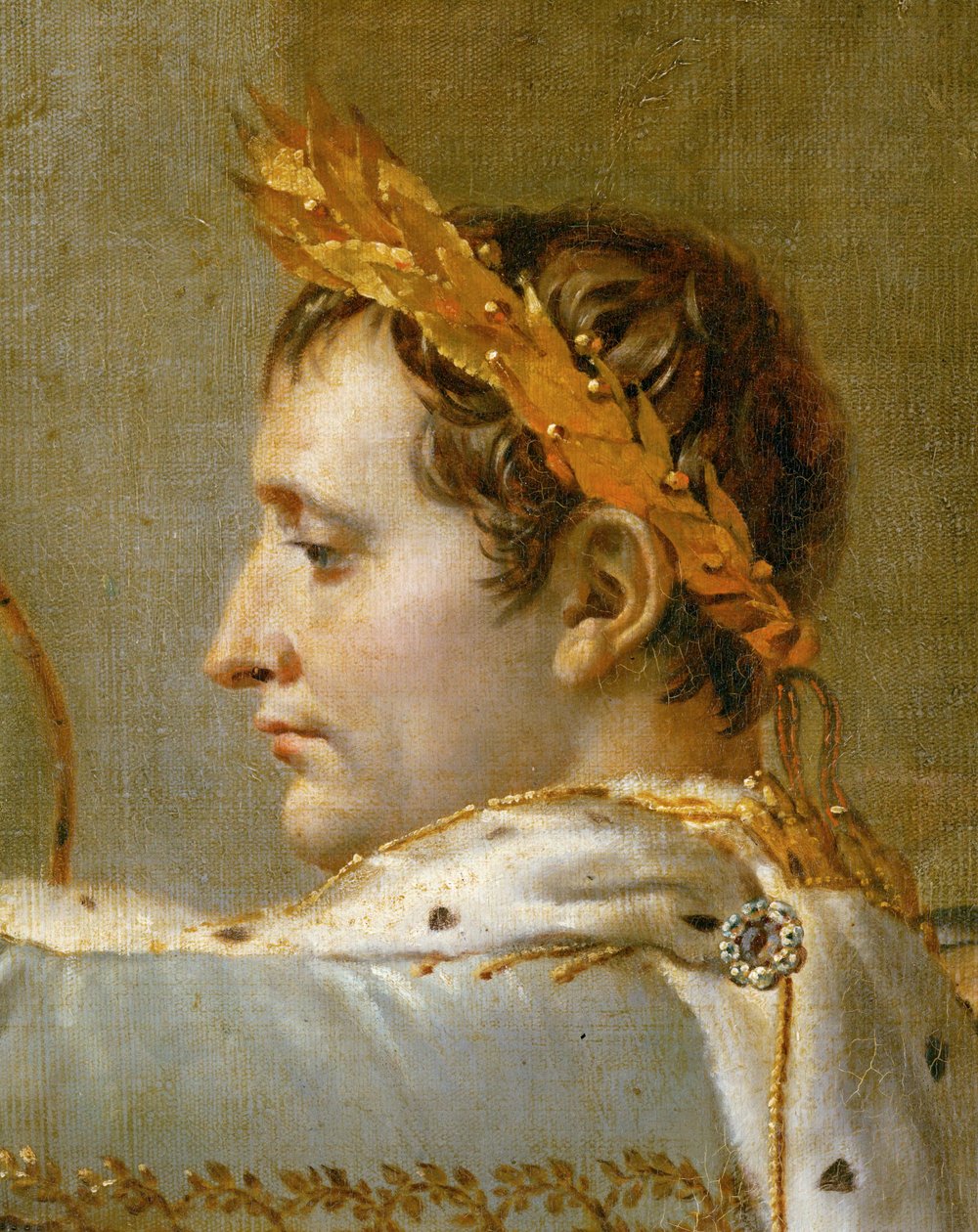 Kroningen af Napoleon i Notre-Dame ... af Jacques Louis David