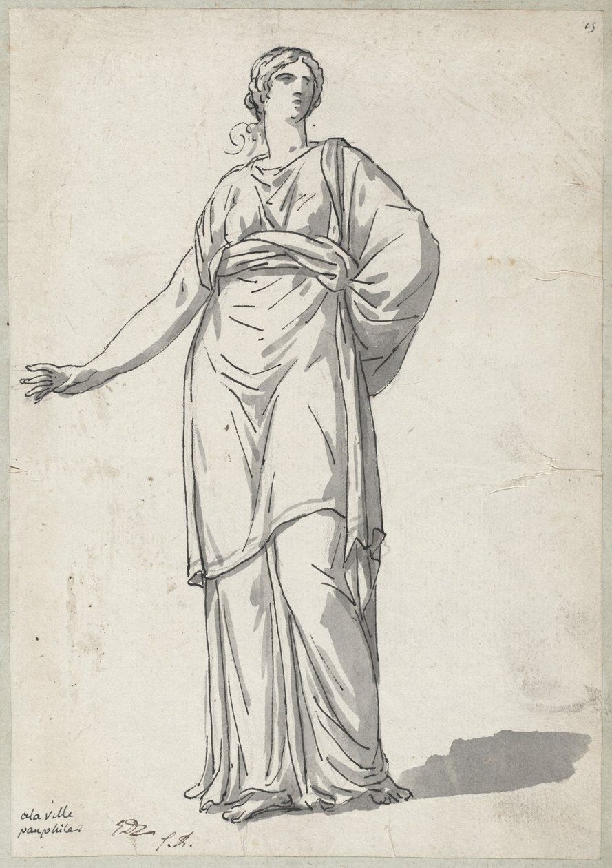 Kvinde fra Villa Pamphili af Jacques Louis David