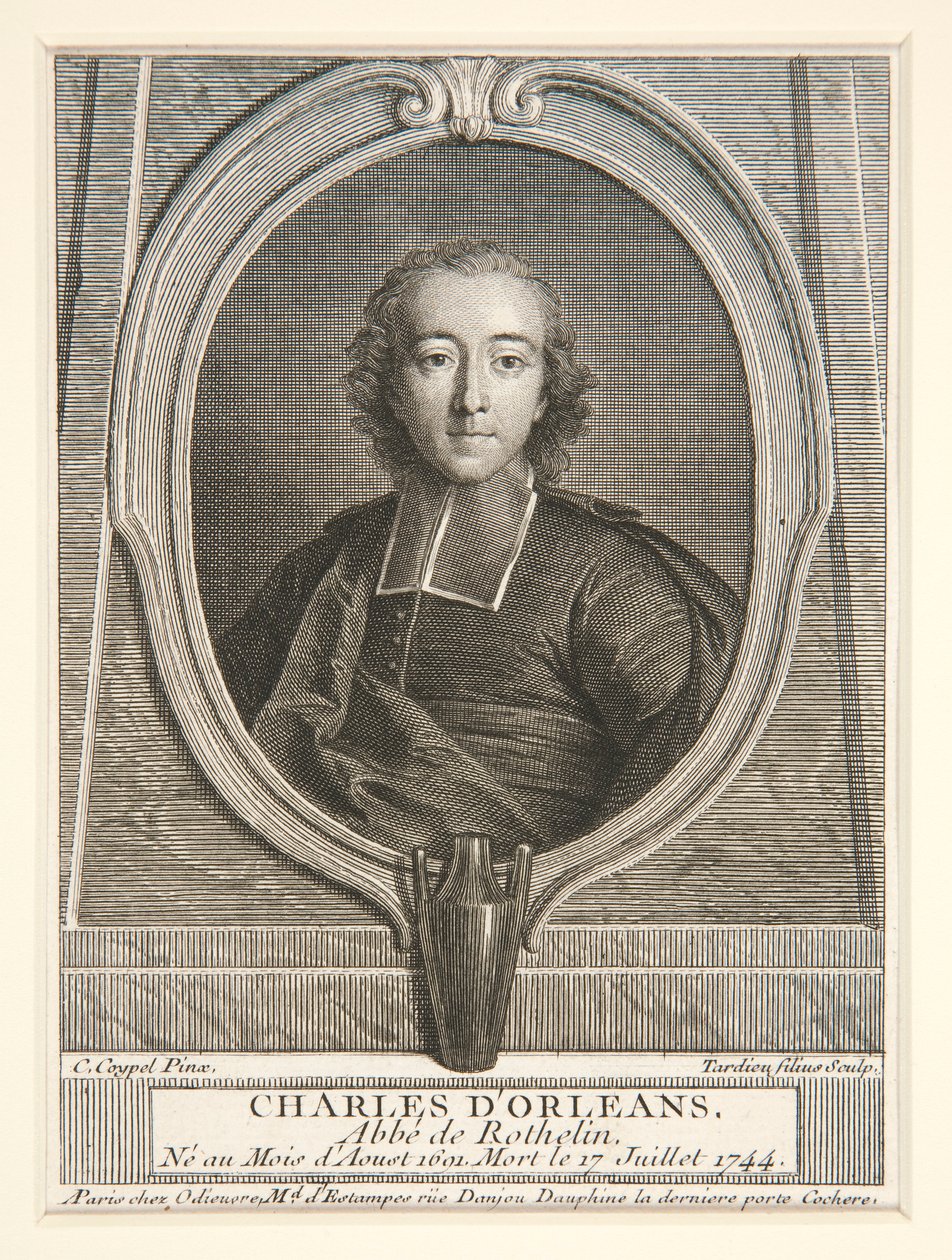Portræt af Charles d af Jacques Nicolas Tardieu