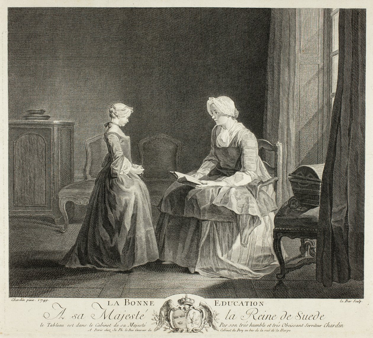 Den gode uddannelse af Jacques Philippe Le Bas