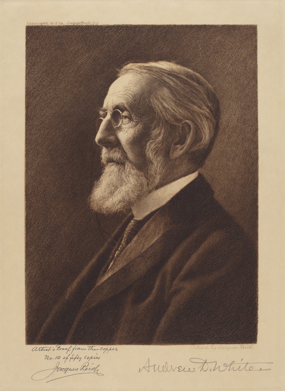 Andrew D. White af Jacques Reich