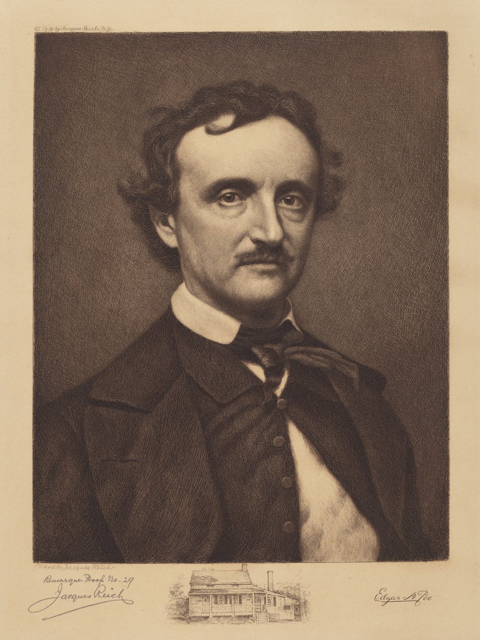 Edgar Allen Poe af Jacques Reich