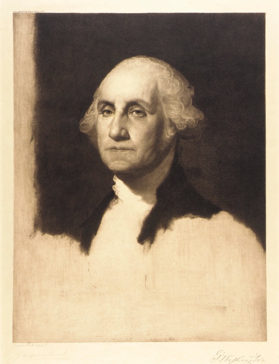 George Washington af Jacques Reich