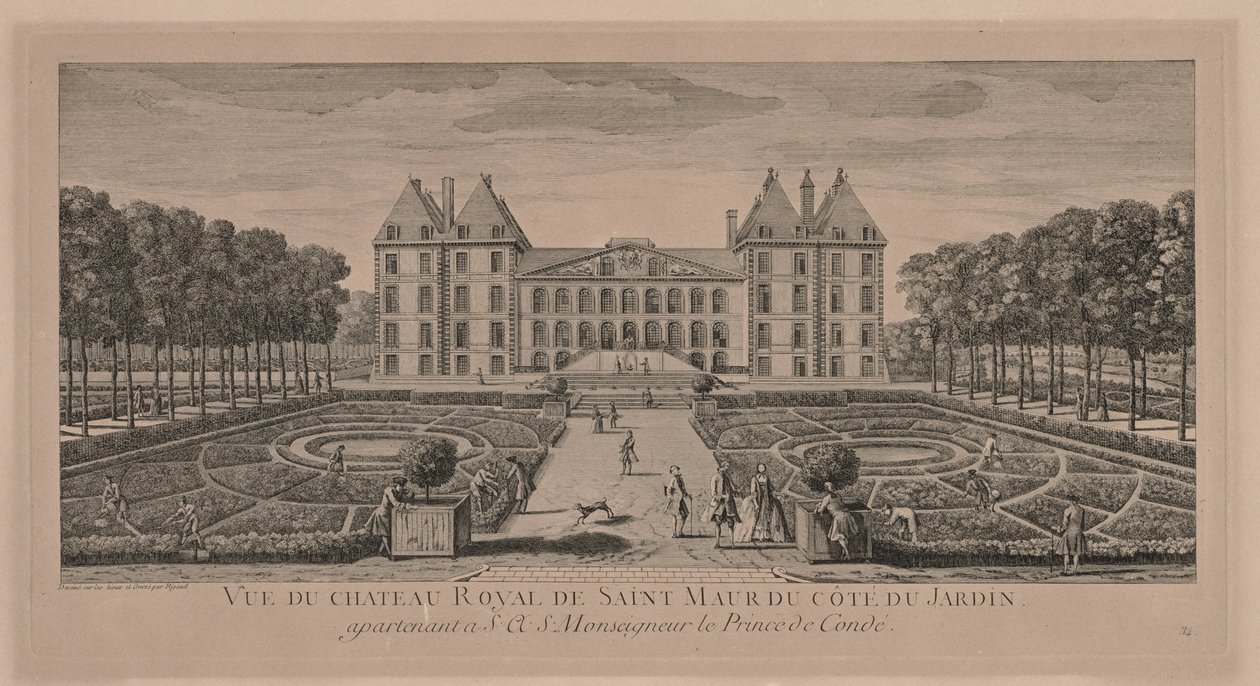 Chateau St. Maur. af Jacques Rigaud