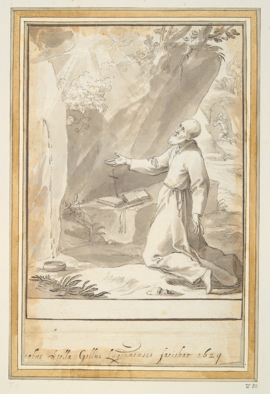 Sankt Filip beder af Jacques Stella