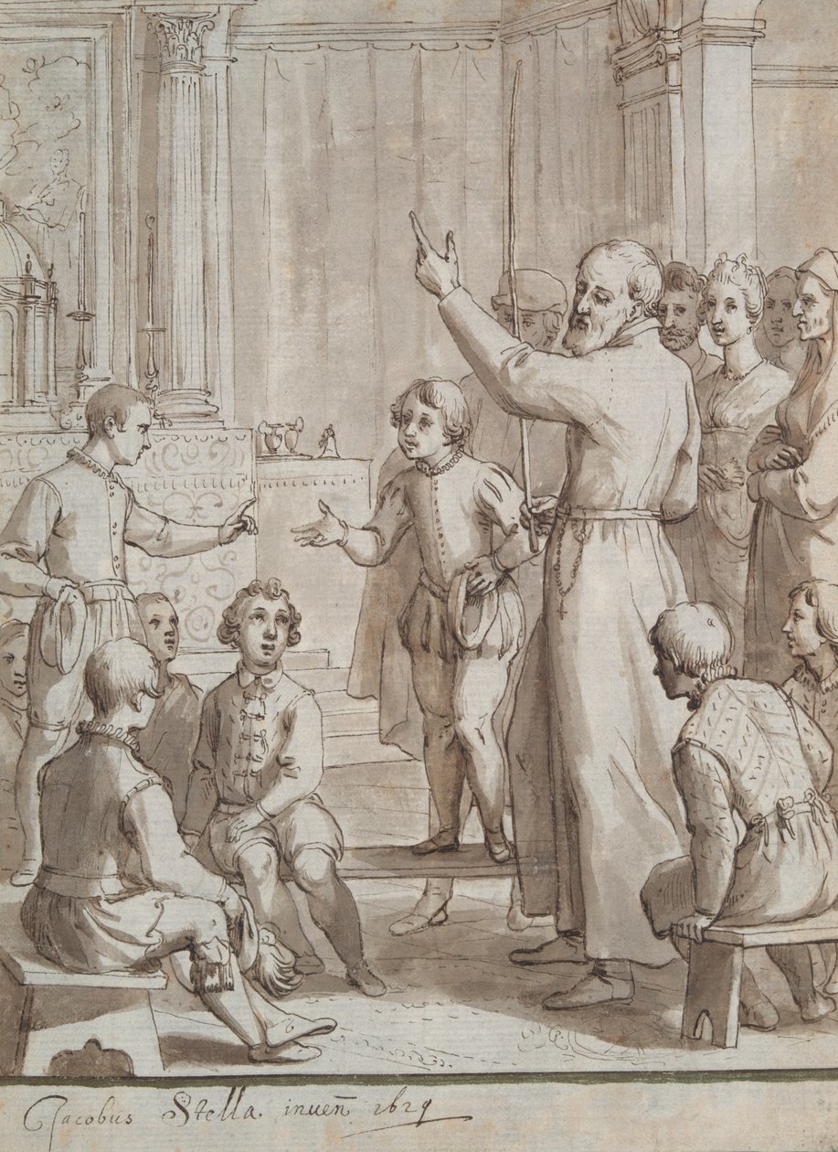 Sankt Philip som underviser af Jacques Stella