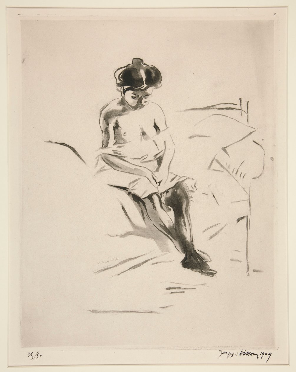 La faute (Fejltagelsen) af Jacques Villon