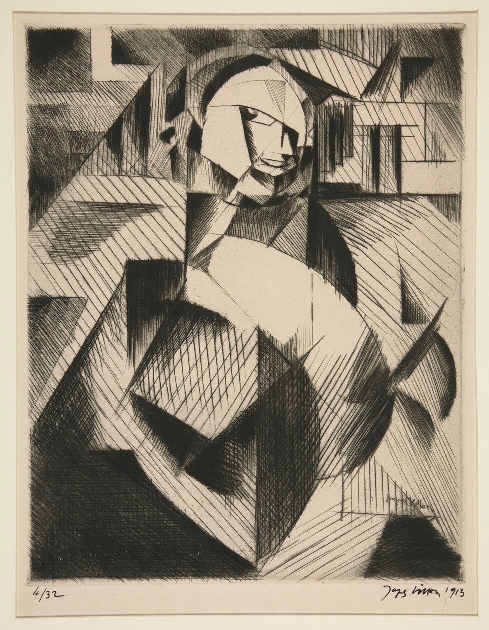 Portræt af af Jacques Villon