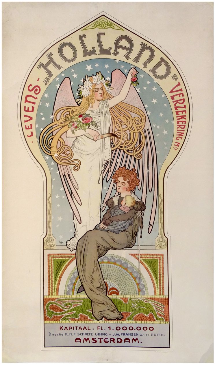 Holland Livsforsikring, ca. 1910. af Jacques Zon