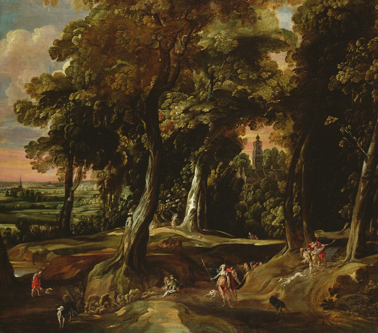 Jægerinden Diana af Jacques d Arthois