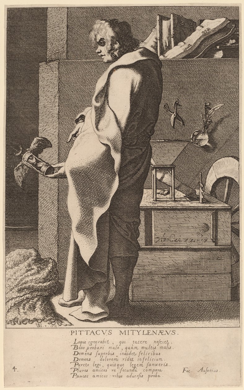 Pittacus Mitylanaeus af Jacques de Gheyn III