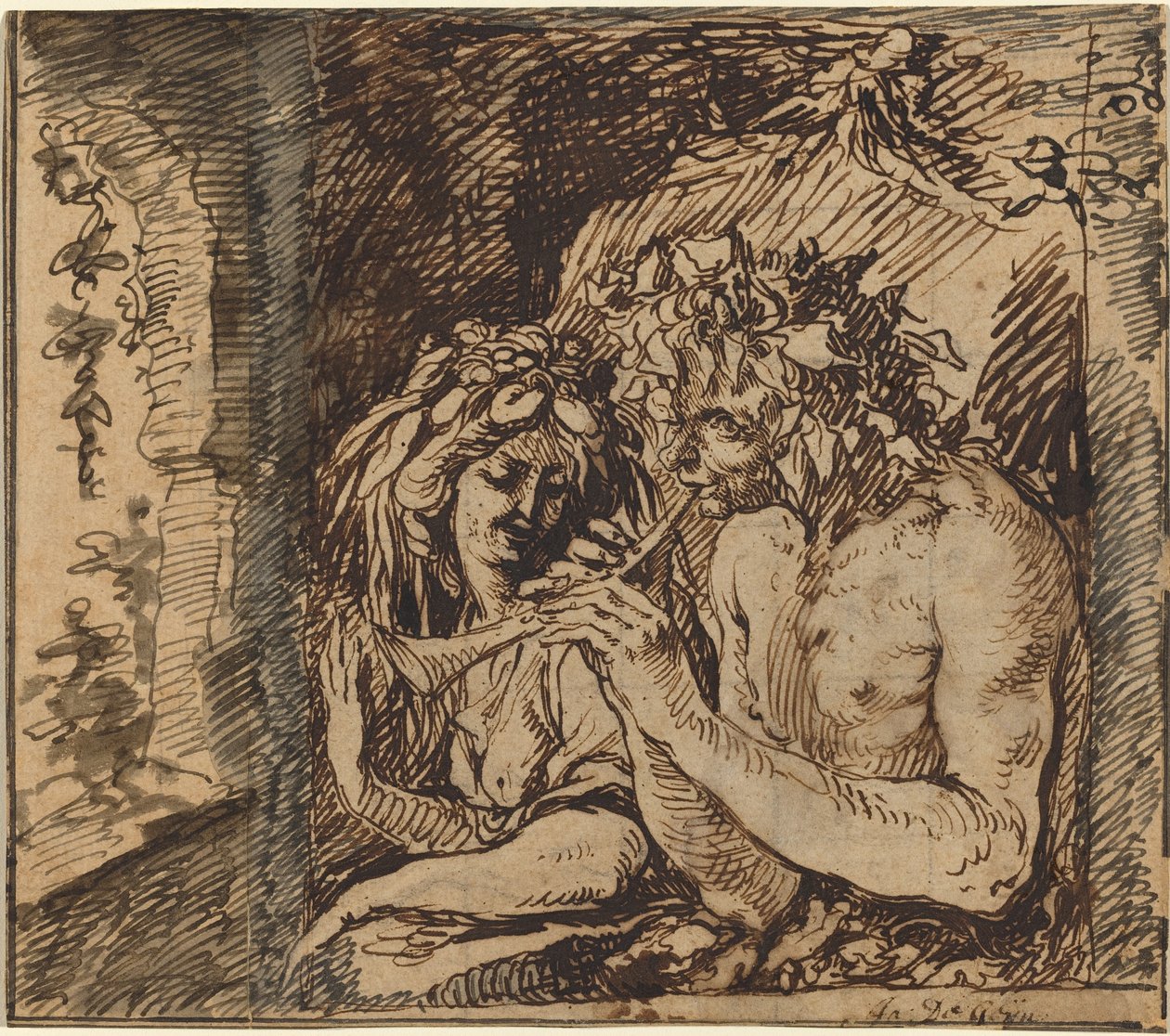 Bacchus og Ceres af Jacques de Gheyn II
