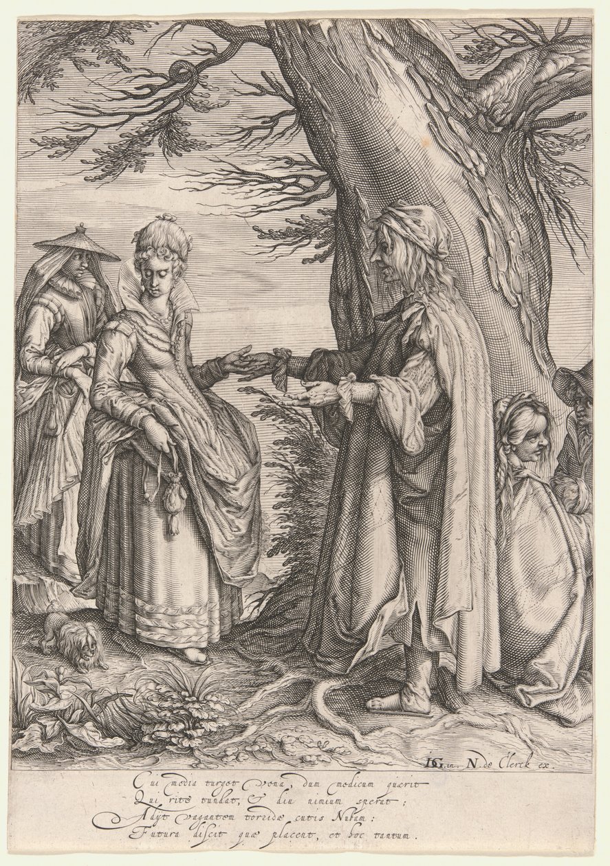 Spåkone af Jacques de Gheyn II