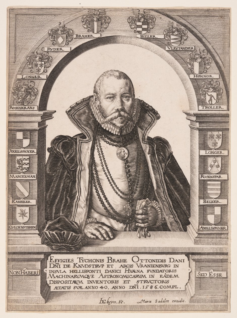 Tycho Brahe, Astronomer af Jacques de Gheyn II