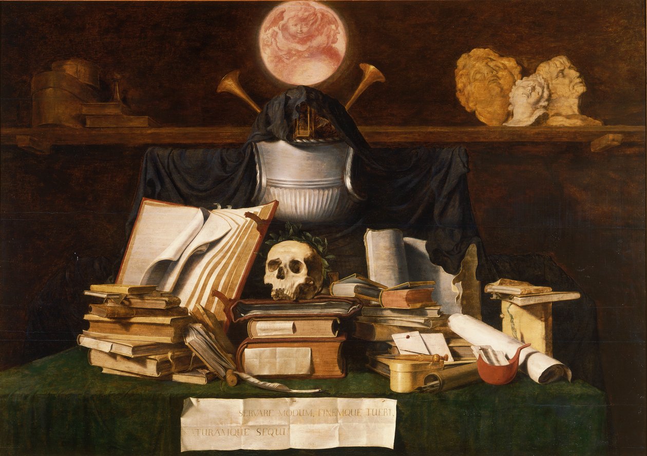 Vanitas Stilleben af Jacques de Gheyn II