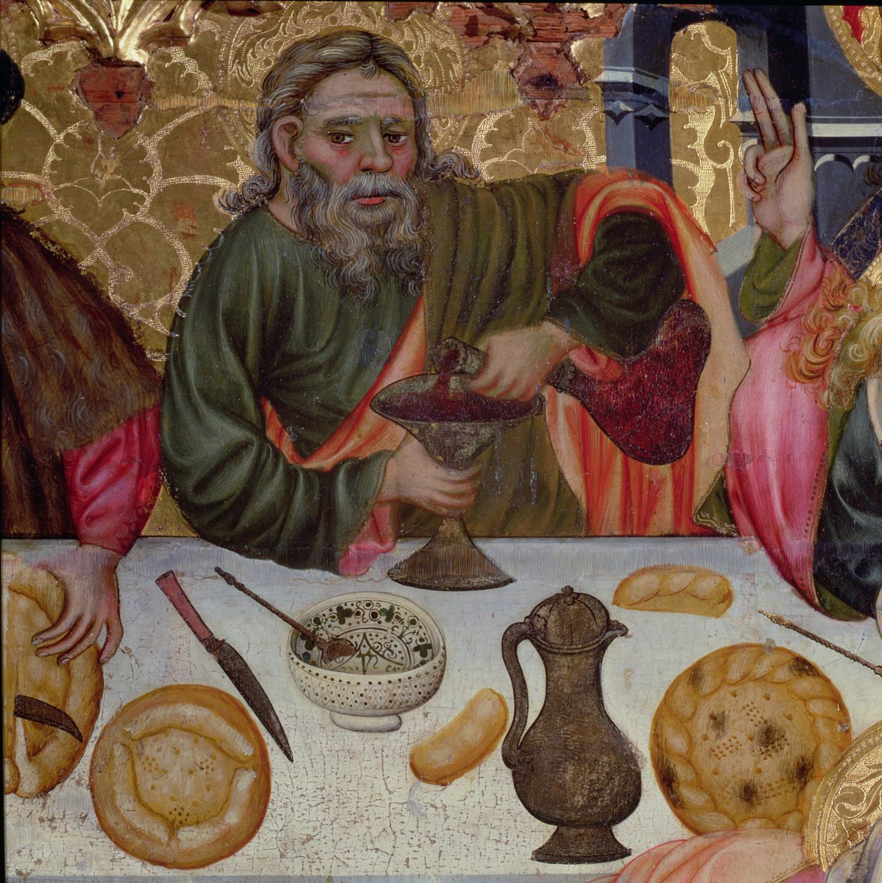 Den sidste nadver: Sankt Peter, detalje af Jaime Ferrer