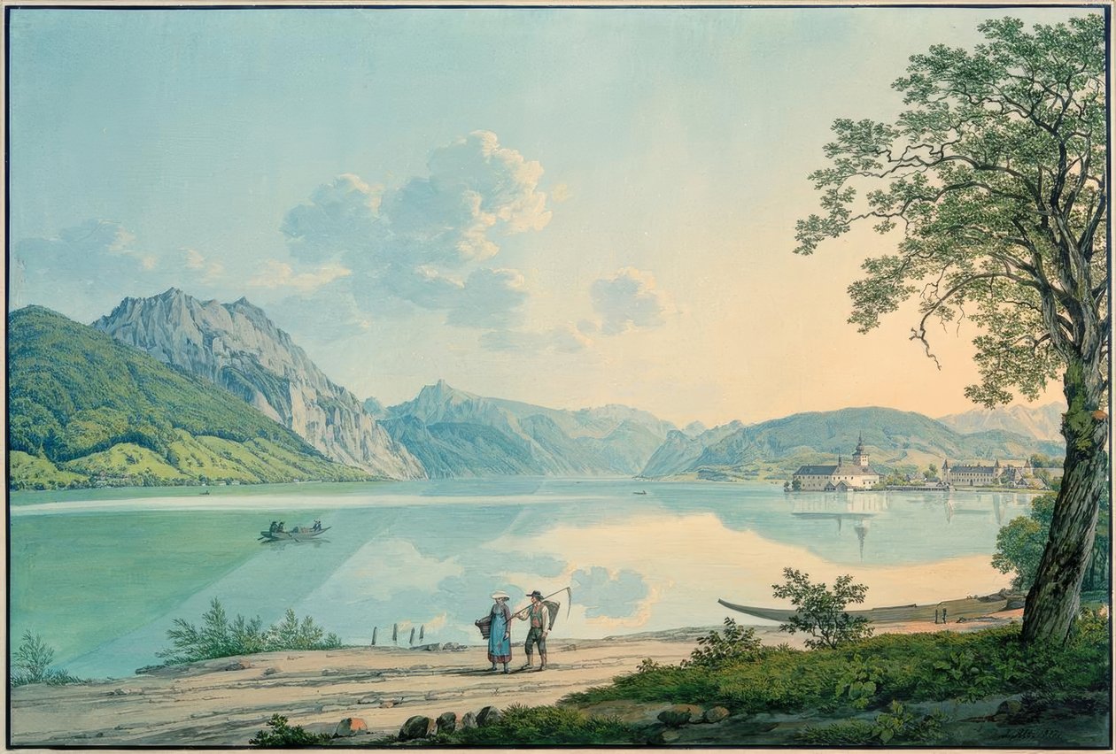 Traunsee af Jakob Alt