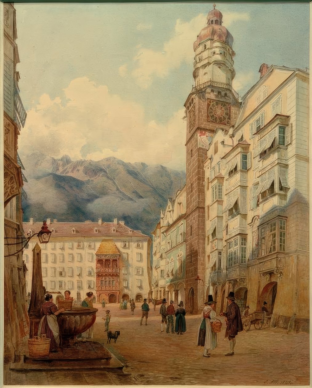 Innsbruck (Tyrol, Østrig), af Jakob Alt