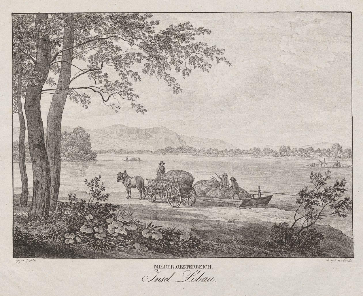 Nedre Østrig, Lobau-øen af Jakob Alt