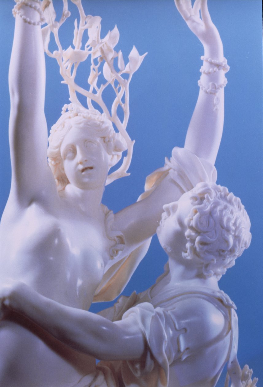 Detalje af Apollo og Daphne af Jakob Auer