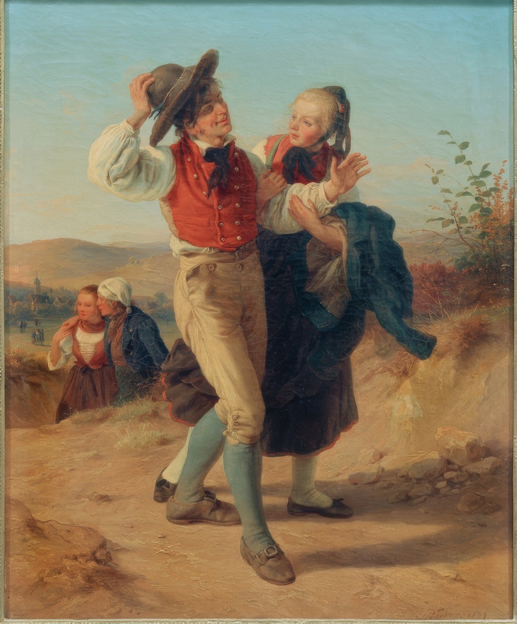 Ungt par af Jakob Becker