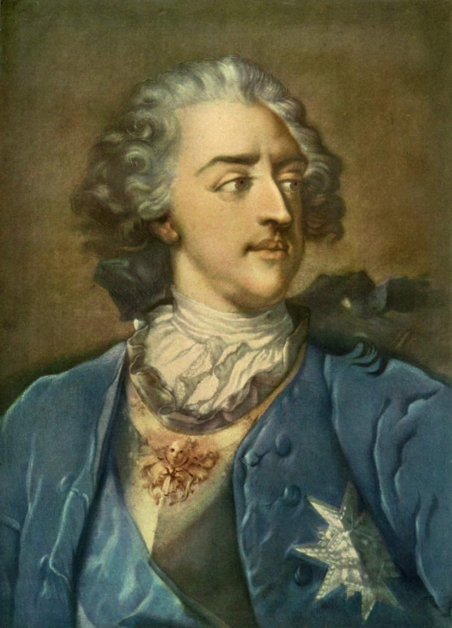 Ludvig XV af Frankrig af Jakob Christoph Le Blon