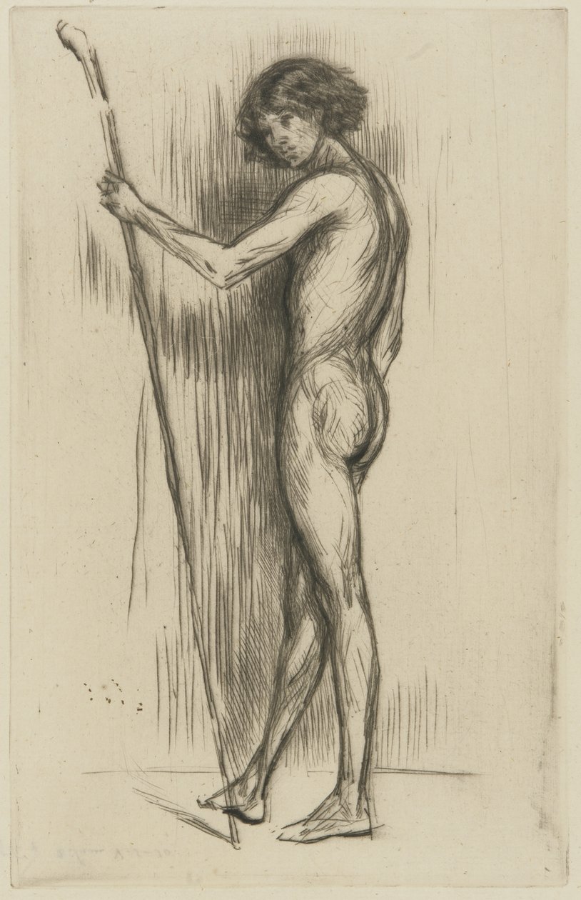 Fosco, 1872 (tørnål på papir) af James Abbott McNeill Whistler