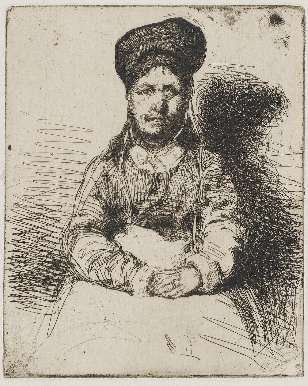 Tinkeren, 1858 (ætsning på papir) af James Abbott McNeill Whistler