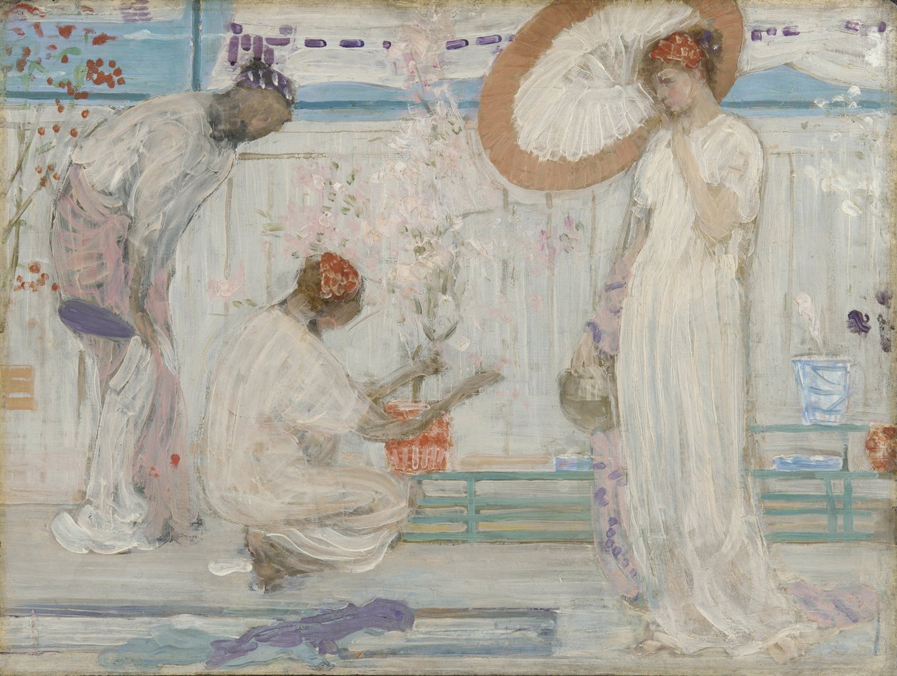 Den hvide symfoni- Tre piger af James Abbott McNeill Whistler