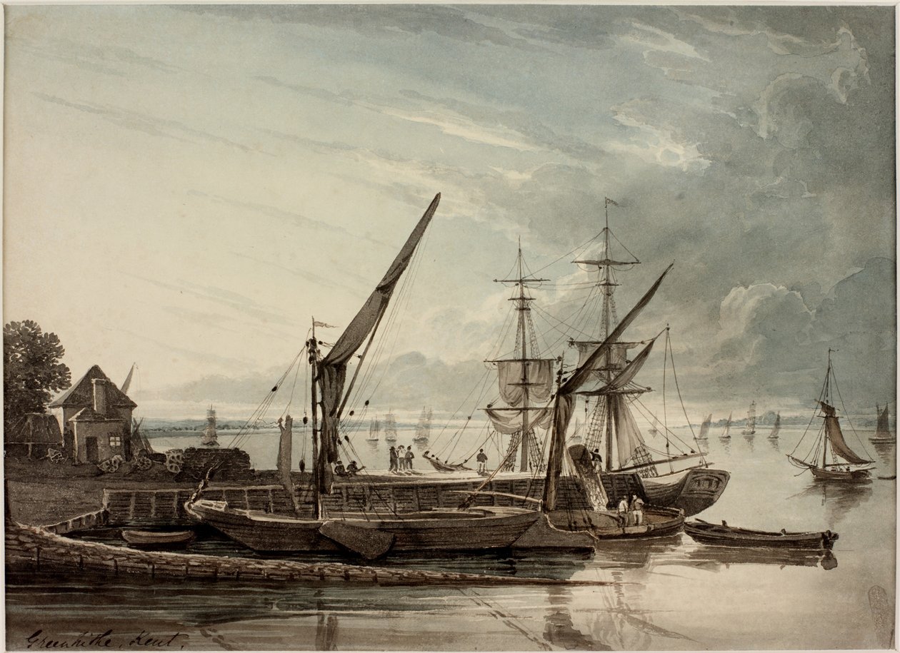The Pier, Greenhithe, Kent af James Bourne