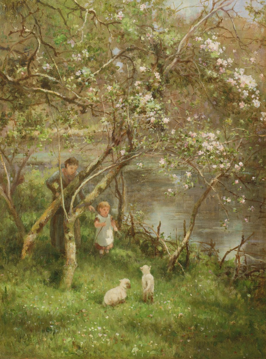 Forårstid af James George Bingley