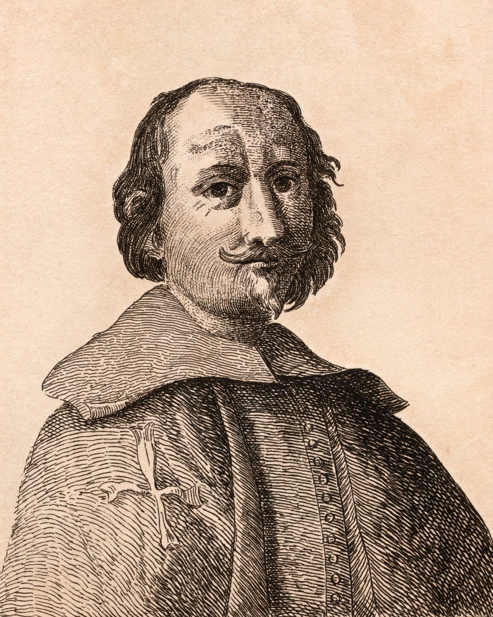 Giovanni Lanfranco, illustration fra "75 Portraits Of Celebrated Painters From Authentic Originals", udgivet i London i 1817. af James Girtin