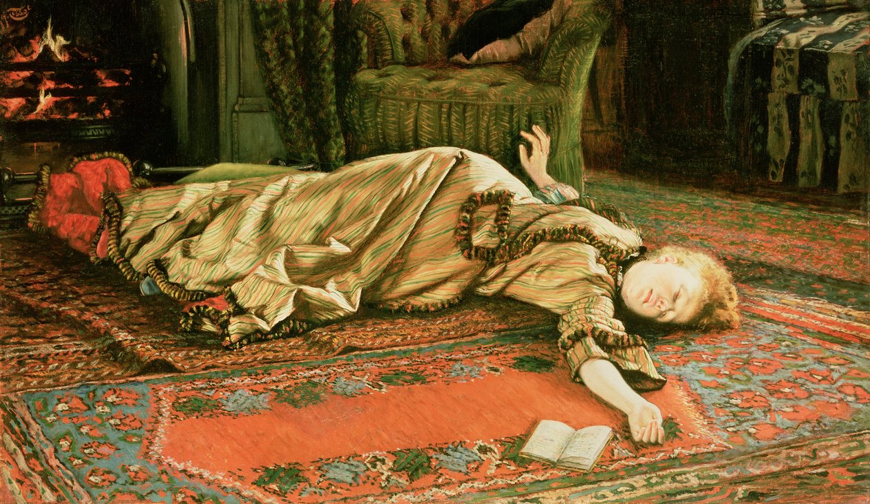 Forladt, ca. 1881-2 (panel) af James Jacques Joseph Tissot