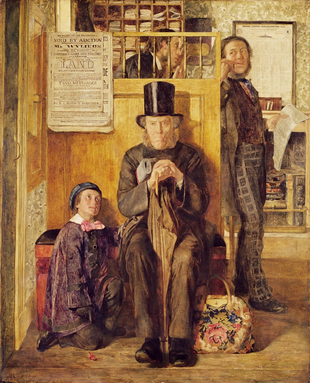 Sagførerkontoret, 1857 af James Jr. Campbell