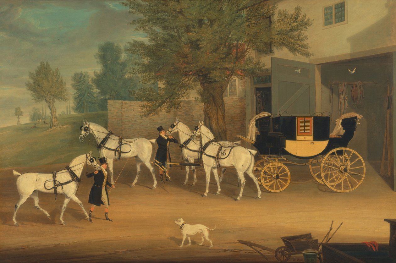 John Smith Barrys private træk- og gråhold af James Pollard