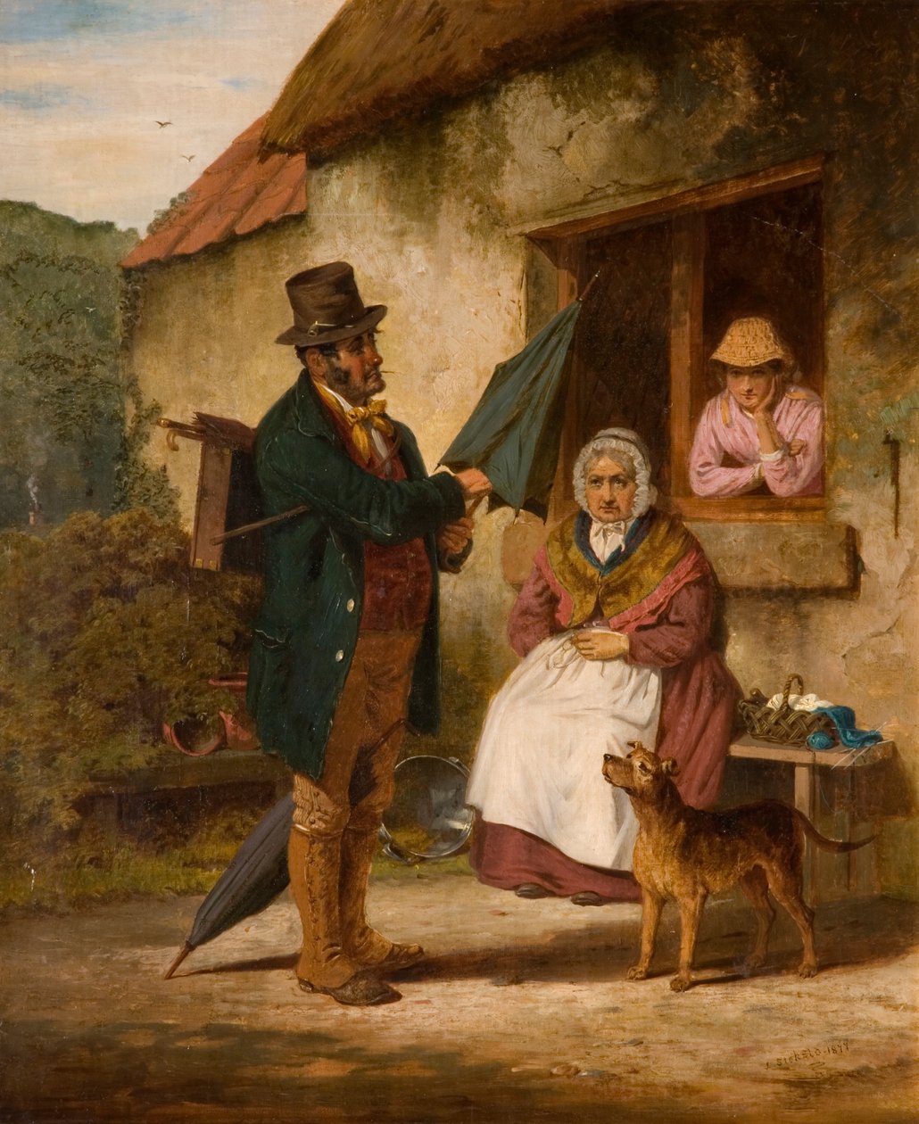 Et overslag, 1877 af James Stokeld
