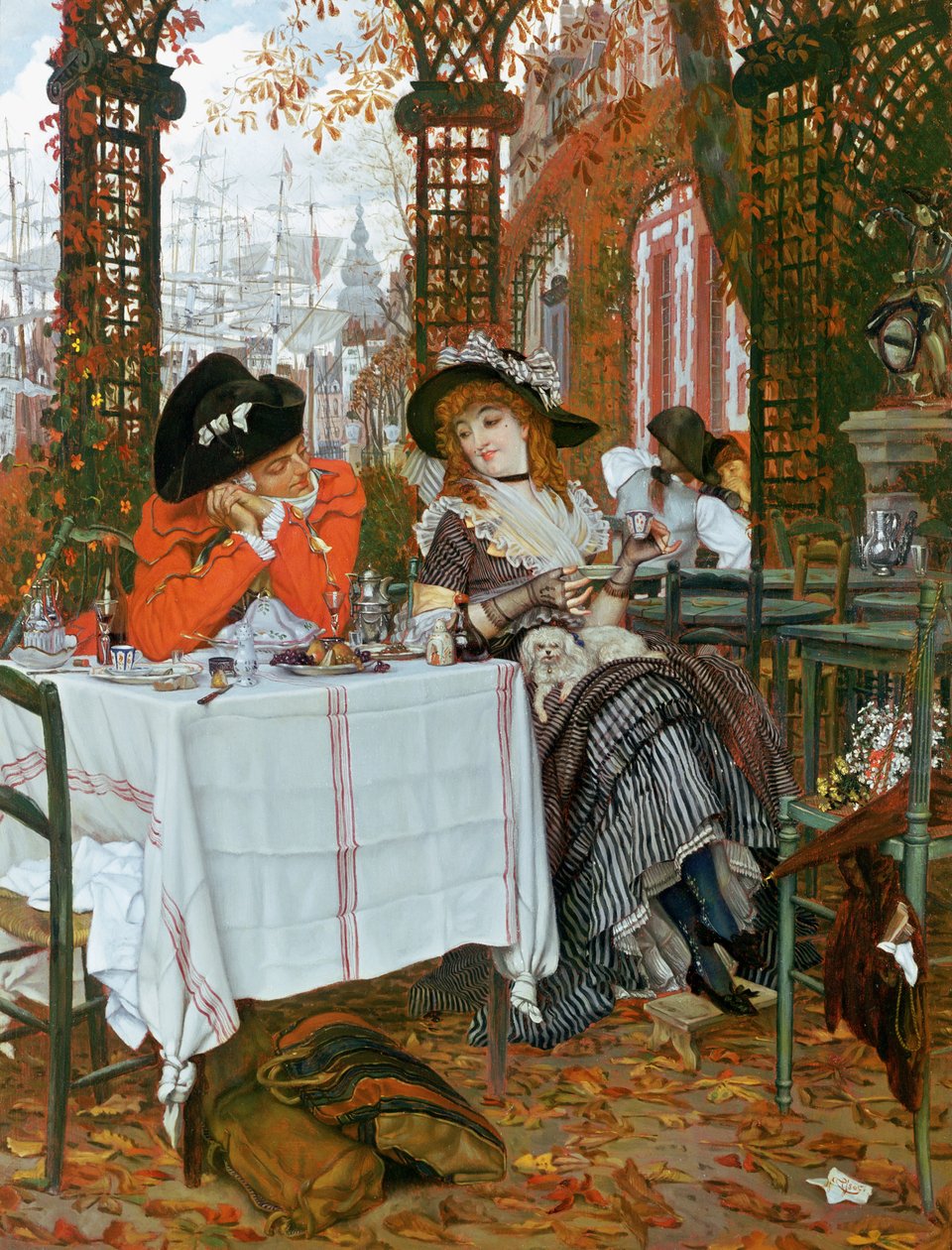En frokost af James Jacques Joseph Tissot