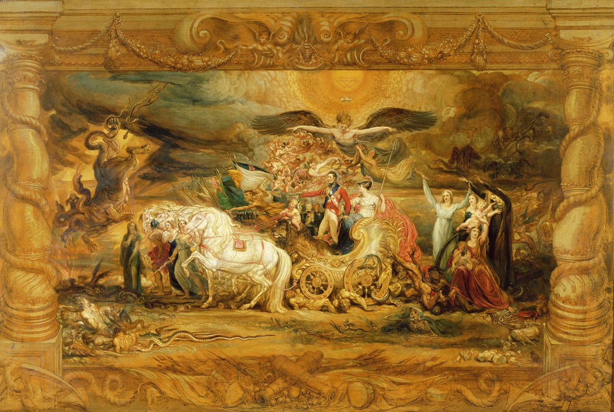 Arthurs triumf (1769-1852) hertug af Wellington af James Ward