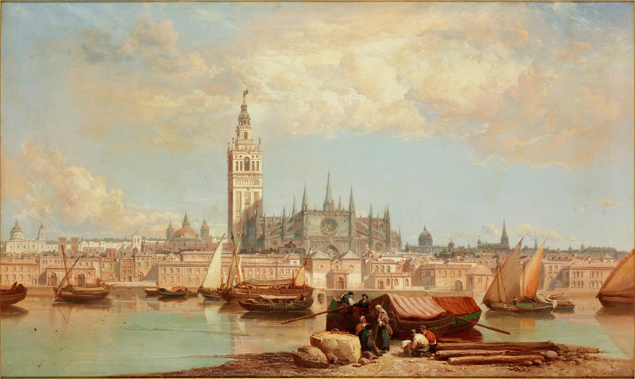 Sevilla, Spanien, 1870-71 af James Webb