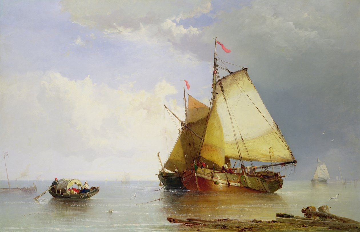 Forsendelse i en ro, 1869 af James Webb