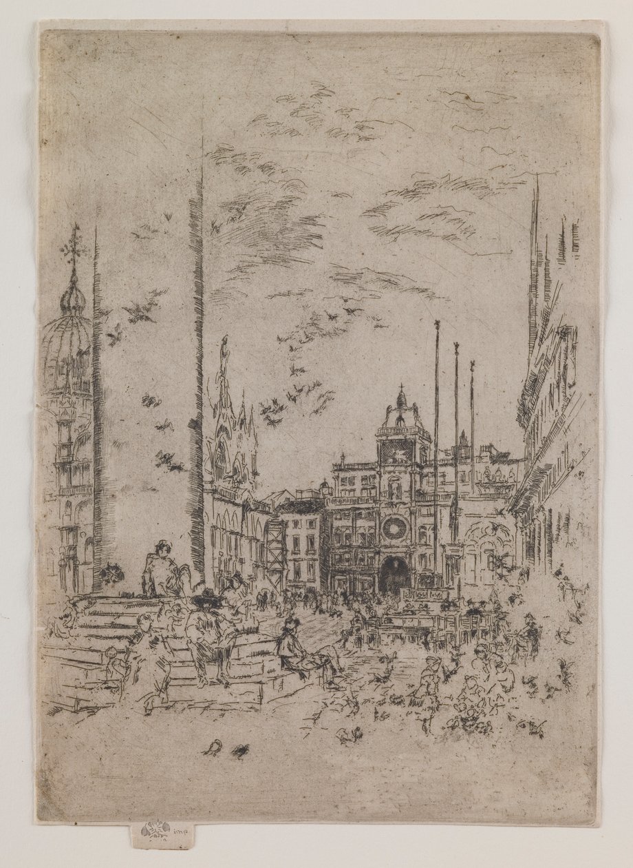 Piazzettaen af James Abbott McNeill Whistler