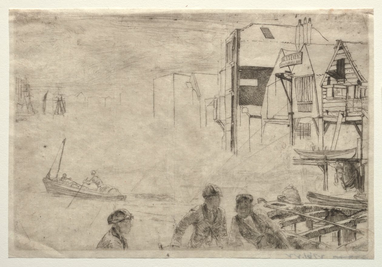 En Kaj. af James Abbott McNeill Whistler
