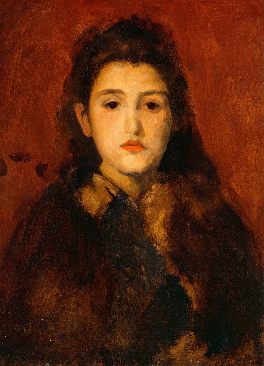 Alice Butt, ca. 1895. af James Abbott McNeill Whistler