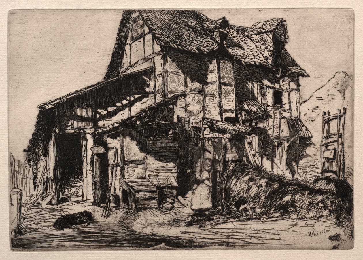 Et usikkert lejemål. af James Abbott McNeill Whistler