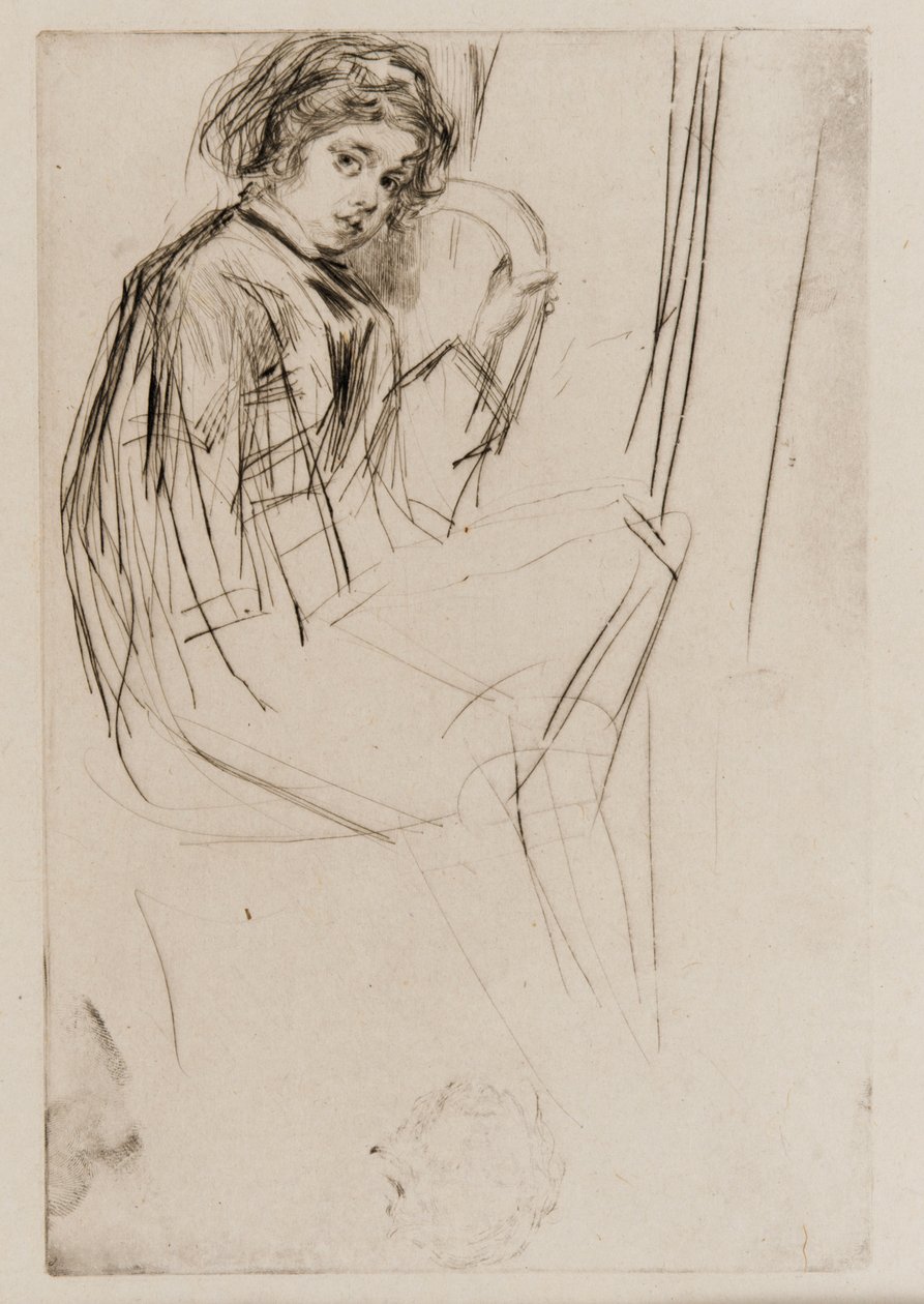 Arthur Haden, 1859. af James Abbott McNeill Whistler