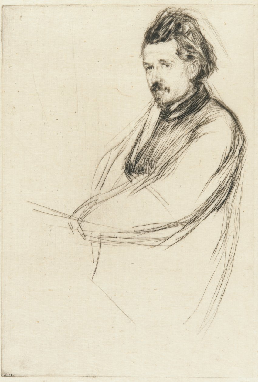 Axenfeld, 1860. af James Abbott McNeill Whistler